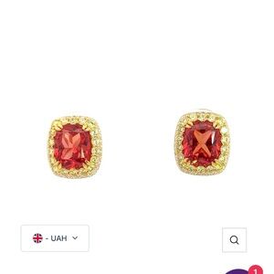 Natkina Classy Cushion Cut Peach Fuzz